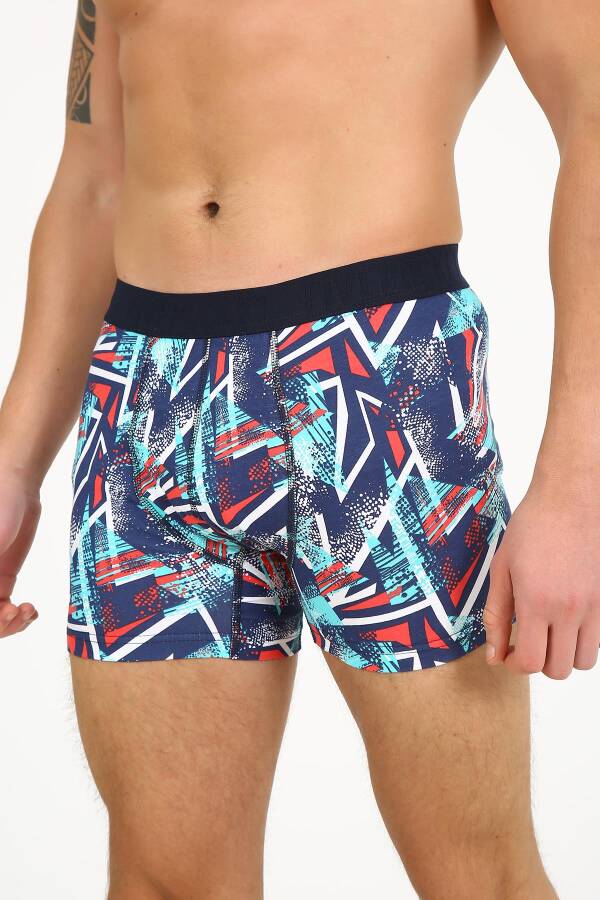 Five Pocket Fpb8001 Desenli Erkek Boxer - 1