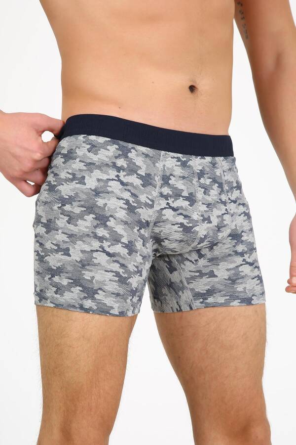 Five Pocket Fpb8001 Desenli Erkek Boxer - 1