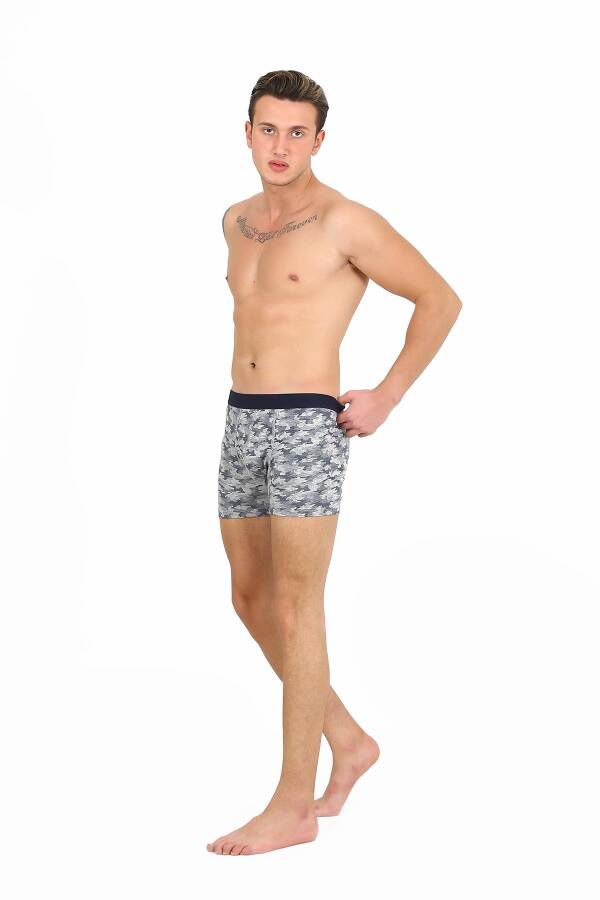 Five Pocket Fpb8001 Desenli Erkek Boxer - 4