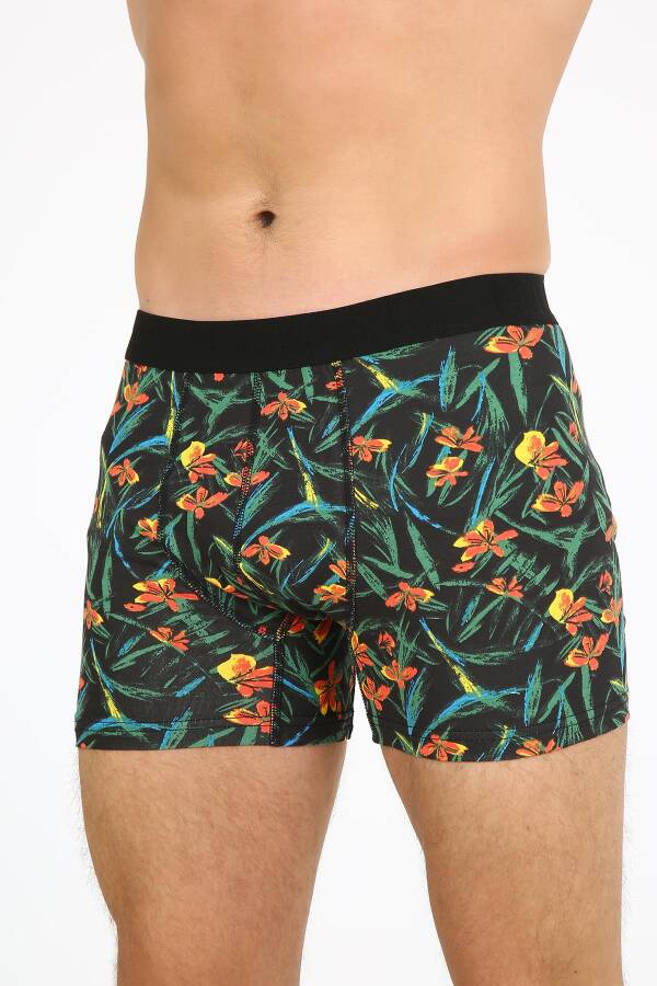 Five Pocket Fpb8001 Desenli Erkek Boxer - 1