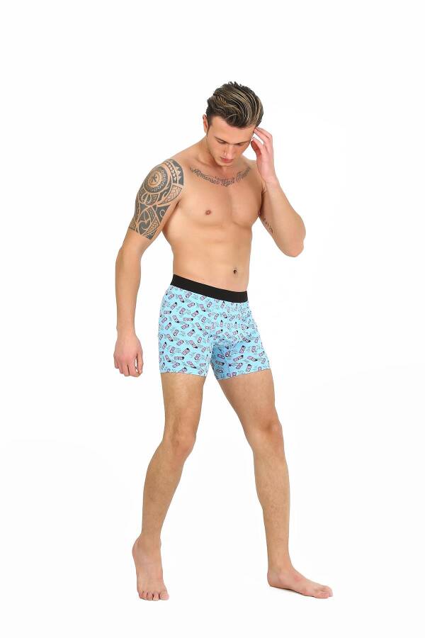 Five Pocket Fpb8001 Desenli Erkek Boxer - 4