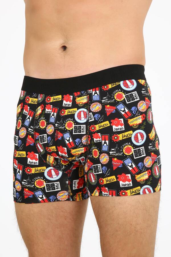 Five Pocket Fpb8001 Desenli Erkek Boxer - 2