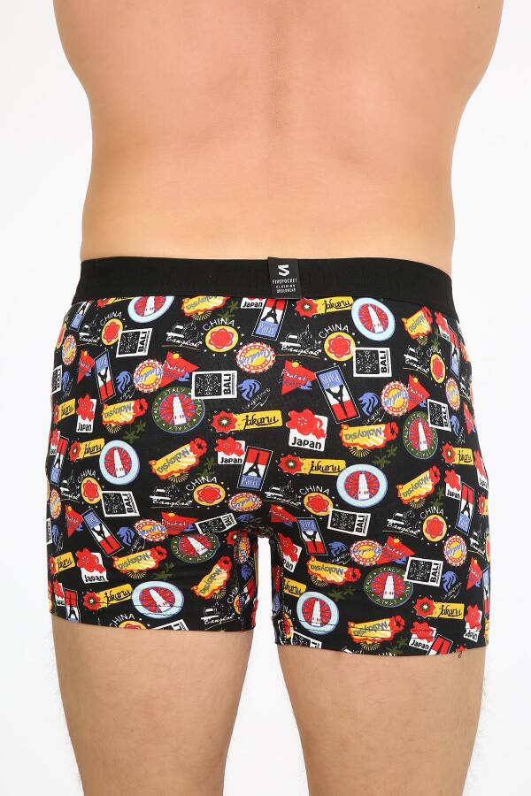 Five Pocket Fpb8001 Desenli Erkek Boxer - 3