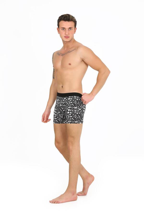 Five Pocket Fpb8001 Desenli Erkek Boxer - 5