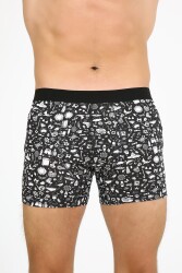 Five Pocket Fpb8001 Desenli Erkek Boxer - FIVE POCKET