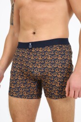 Five Pocket Fpb8001 Desenli Erkek Boxer - FIVE POCKET