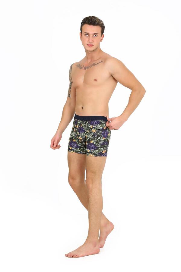 Five Pocket Fpb8001 Desenli Erkek Boxer - 5