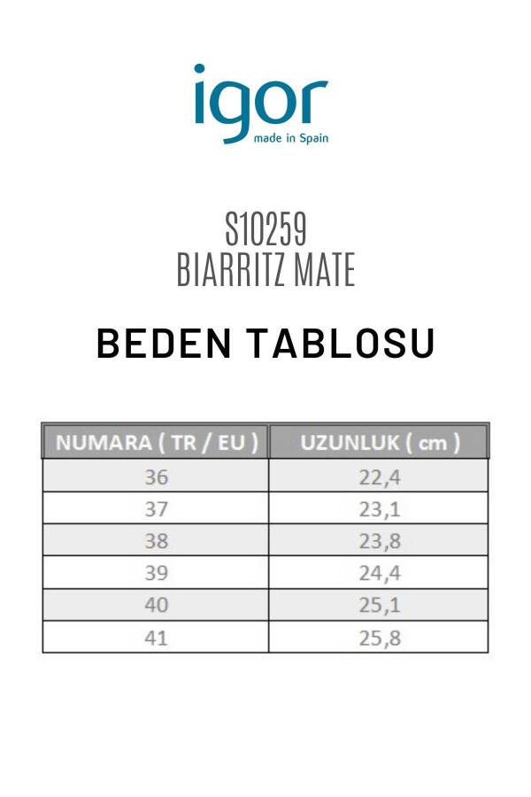 Igor S10259-002 Biarritz Mate Kadın Sandalet - 5