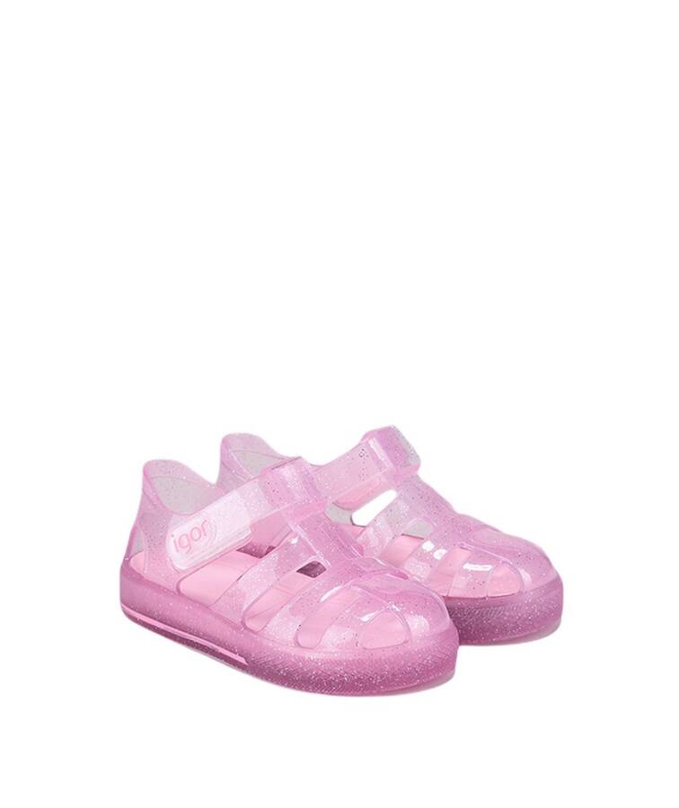 Igor S10265-049 Star Glitter Kız Çocuk Sandalet - 1