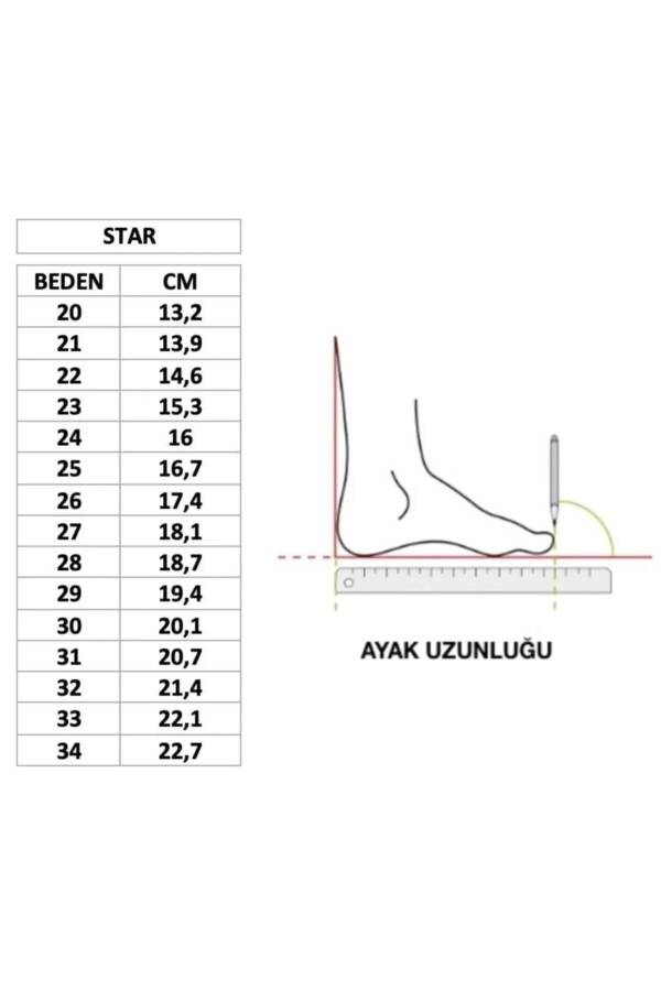 Igor S10265-049 Star Glitter Kız Çocuk Sandalet - 6