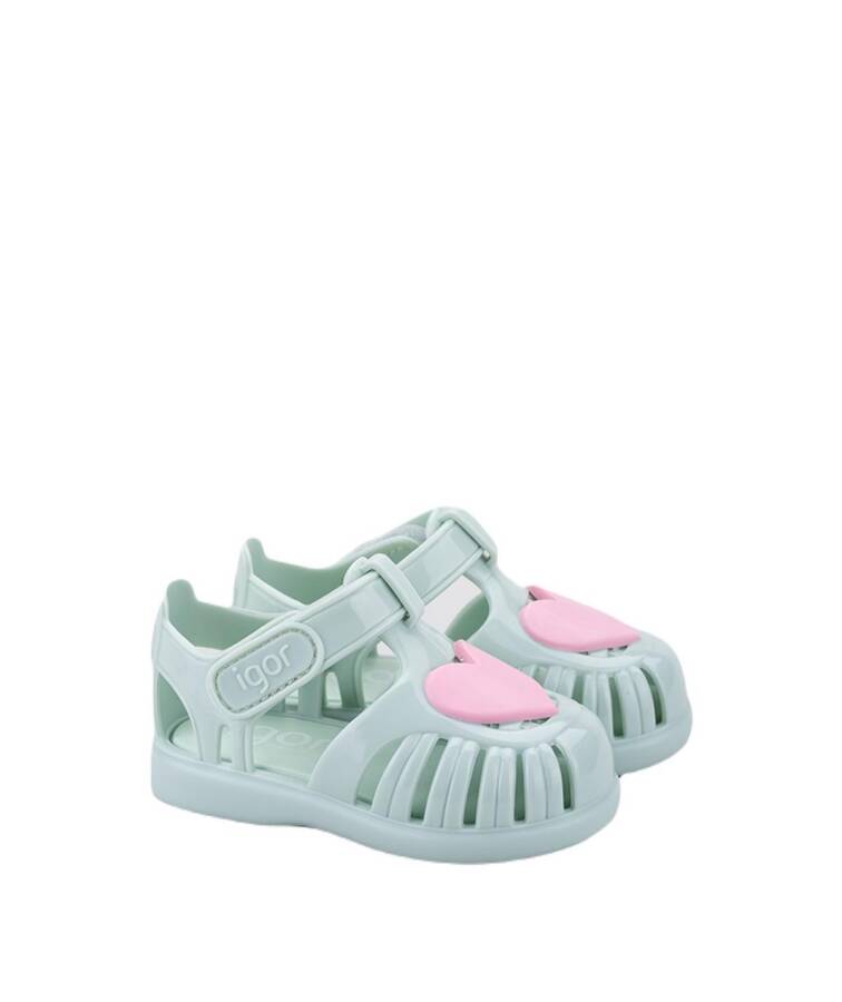 Igor S10310-026 Tobby Gloss Love Çocuk Sandalet - 1