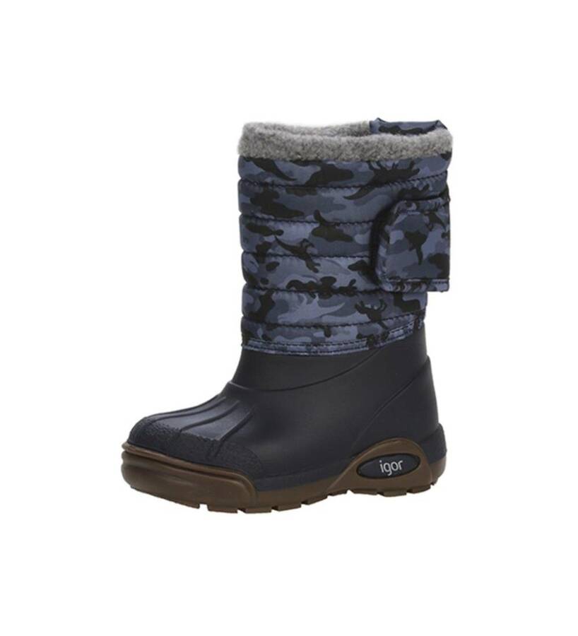 Igor W10210-003 Topo Ski Camo Çocuk Yağmur Çizmesi - 1