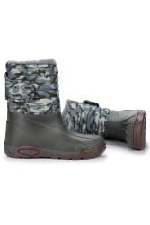 Igor W10210-042 Topo Ski Camo Çocuk Yağmur Çizmesi - 1