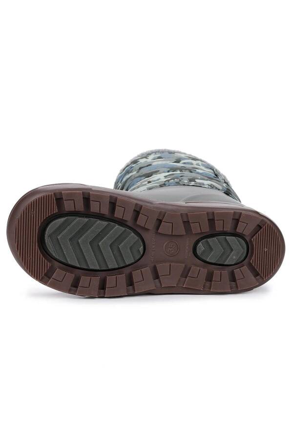 Igor W10210-042 Topo Ski Camo Çocuk Yağmur Çizmesi - 6