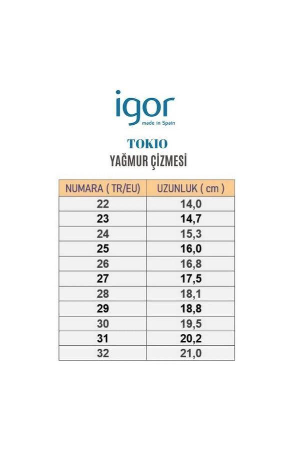 Igor W10290-013 Tokio Borreguito Çocuk Yağmur Çizmesi - 5