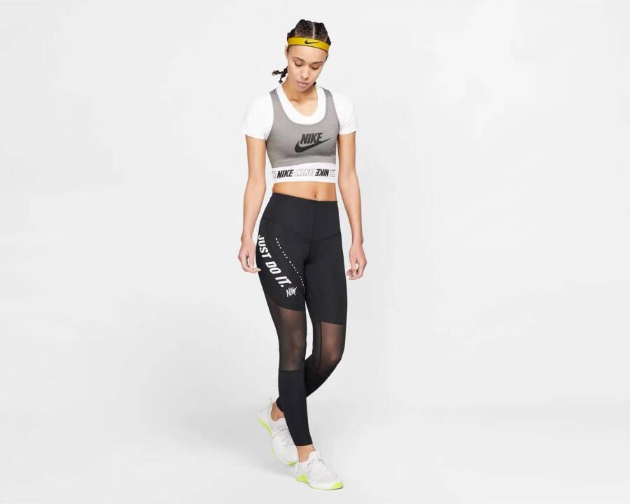 Nike 899370-091 Swoosh Futura Kadın Sporcu Sütyeni - 3