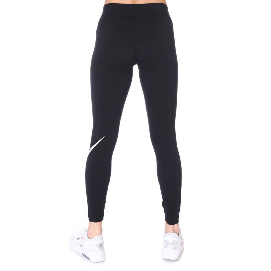 Nike CZ8530-010 Sportswear Essential Swoosh Leggings Kadın Tayt - 2
