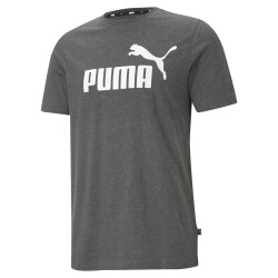 Puma 58673601 Ess Heather Erkek Tişört - 4