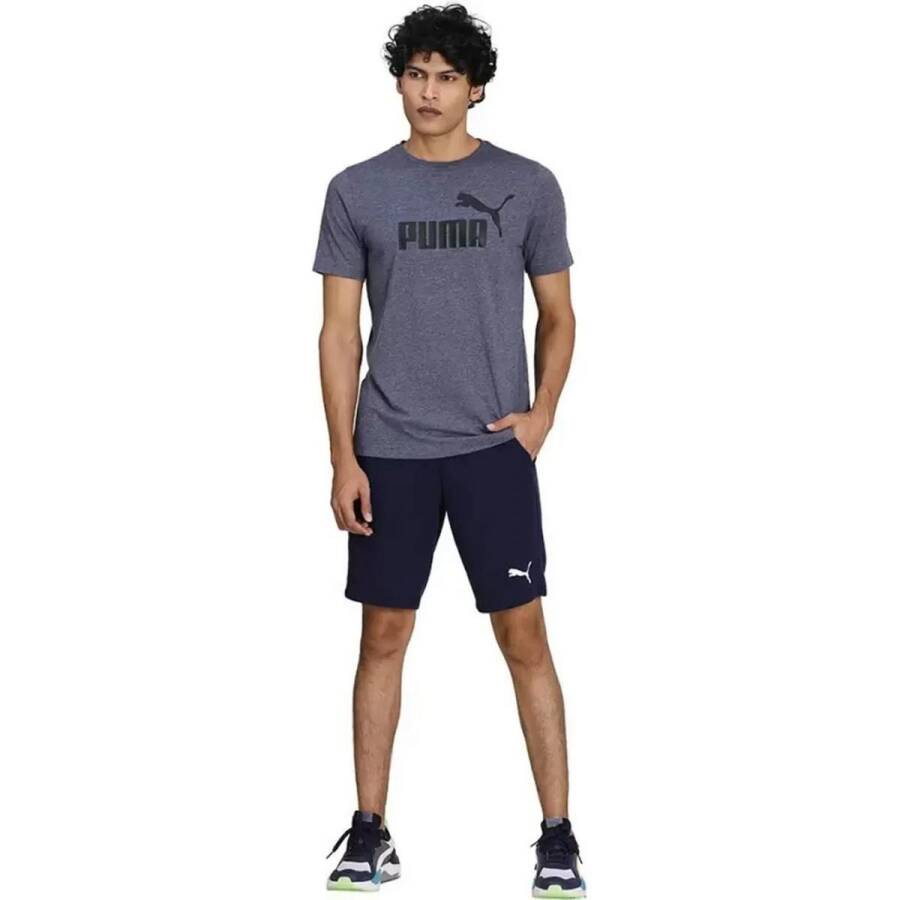 Puma 58673606 Ess Heather Erkek Tişört - 3