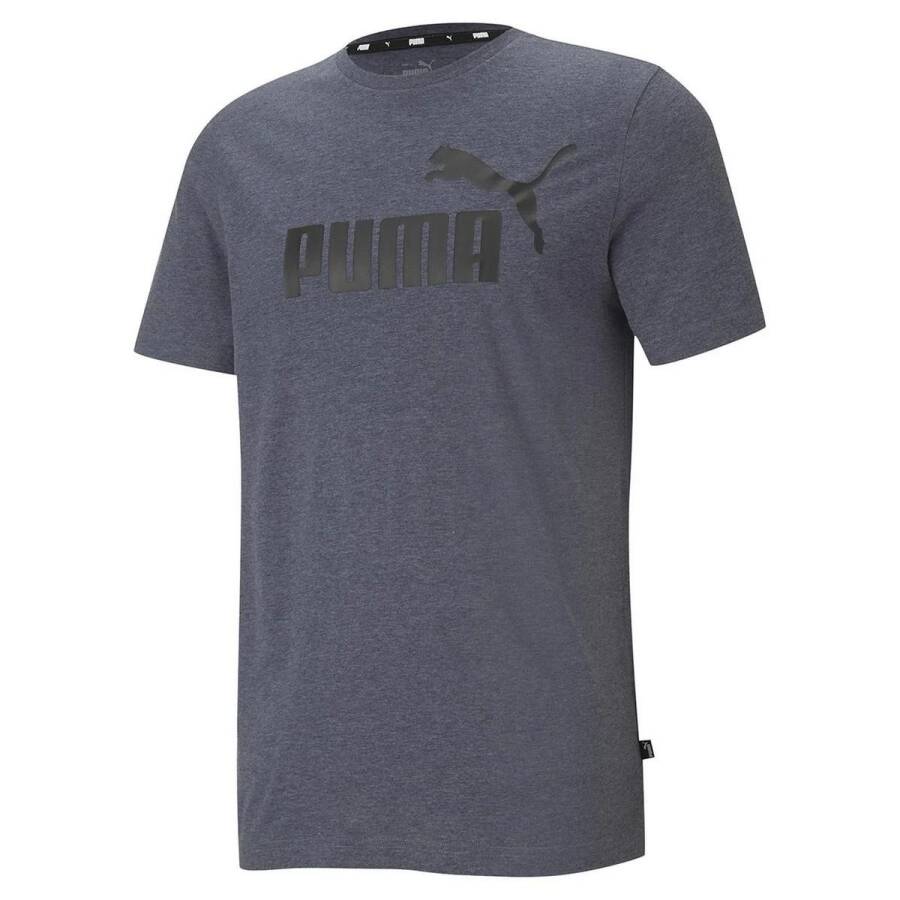 Puma 58673606 Ess Heather Erkek Tişört - 5