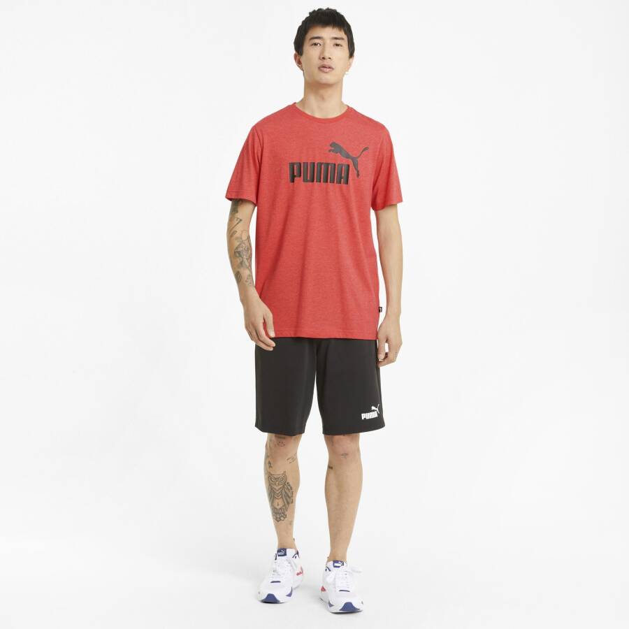 Puma 58673611 Ess Heather Tee Erkek Tişört - 3