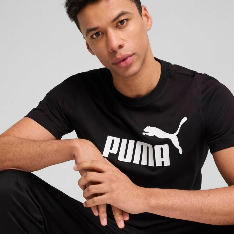 Puma 68253201 Ess No. 1 Logo Erkek Spor Tişört - 2