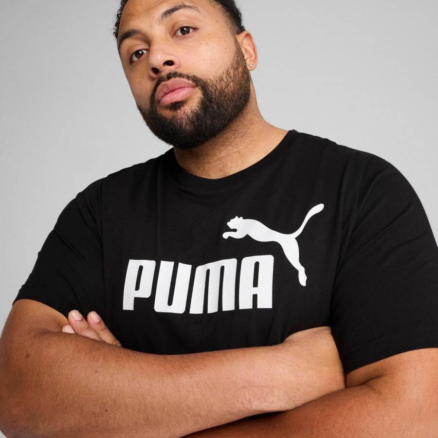 Puma 68253201 Ess No. 1 Logo Erkek Spor Tişört - 5
